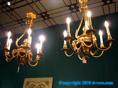 Ormolu Gilded Bronze Mounted 19th Century Chandeliers Pair Ormolu Gilded Bronze Mounted 19th Century Chandeliers Pair