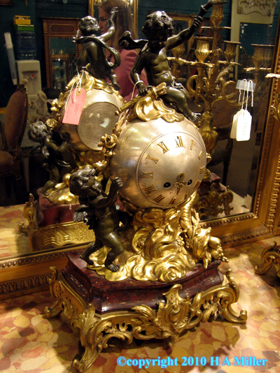 Louis XVI Three Piece Garniture Gilded 19th Century French