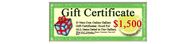 Gift Certificate $1500.00