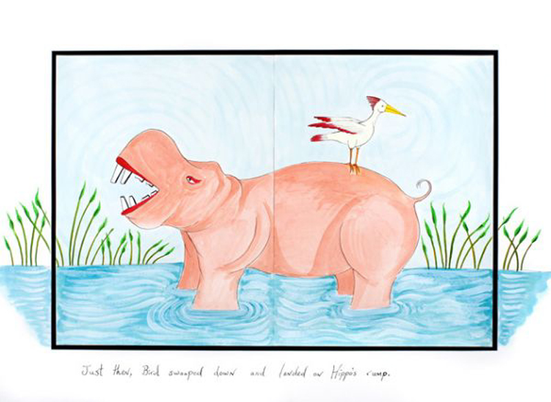 Alex Beard Children's Book Illustration Jungle Grapevine 