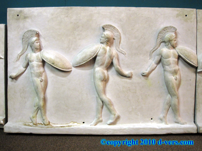 John DeLorean Commissioned Sculpture Nude Roman Soldiers Dancing