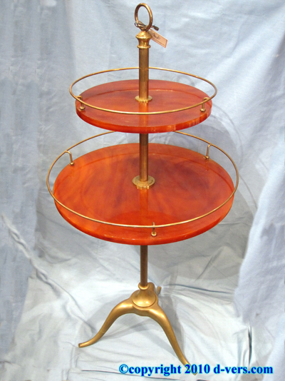 Art Deco Two-Tiered Table English 20th Century
