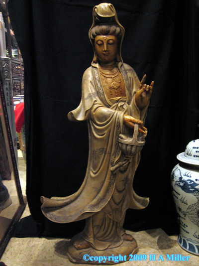 Chinese Soapstone Sculpture Kwan Yin Kuan Yin Natural